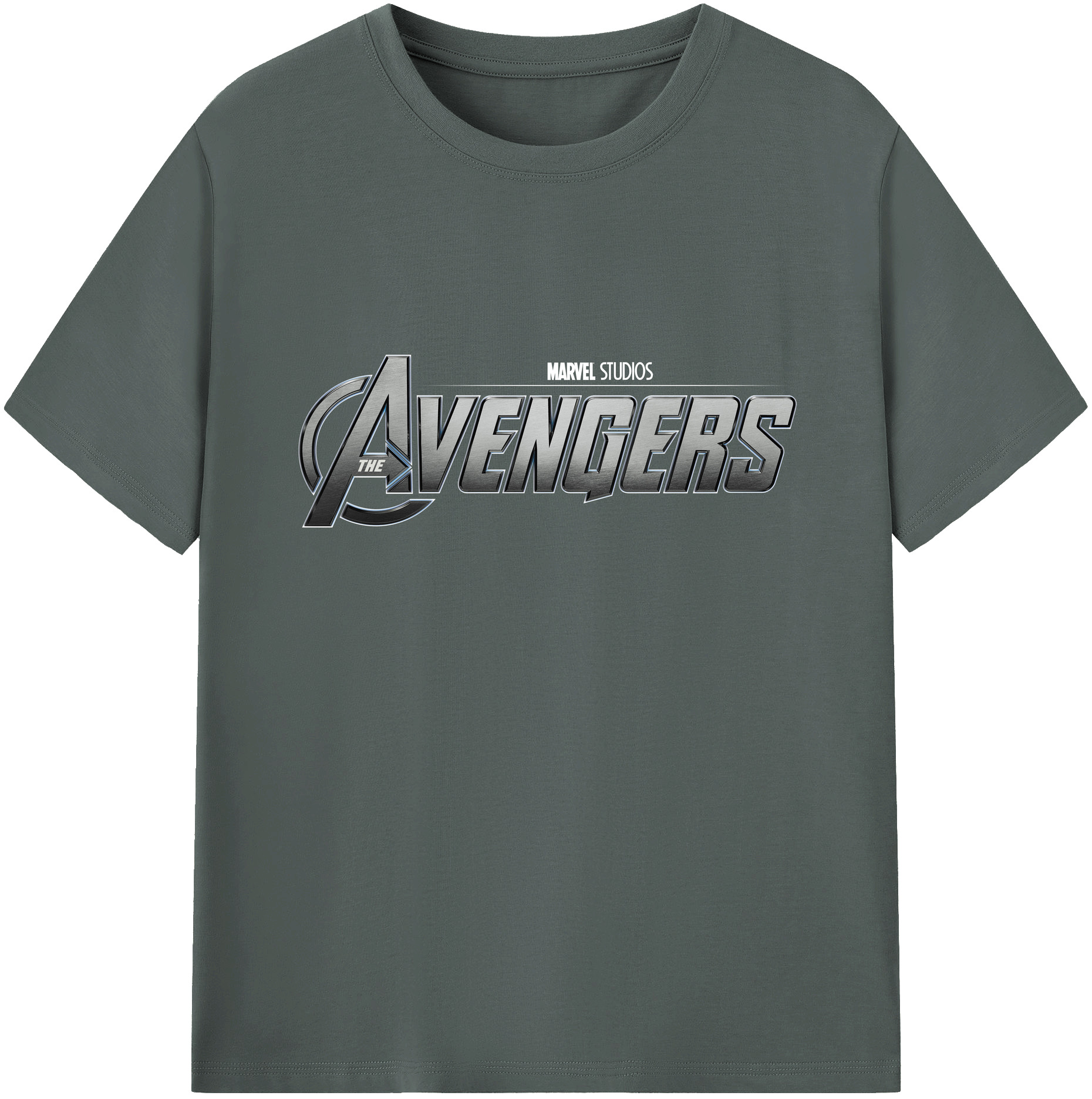 （画像用） アベンジャーズ The Avengers 綿100％ メンズ半袖Tシャツ｜肌触りやわらか＆通気性